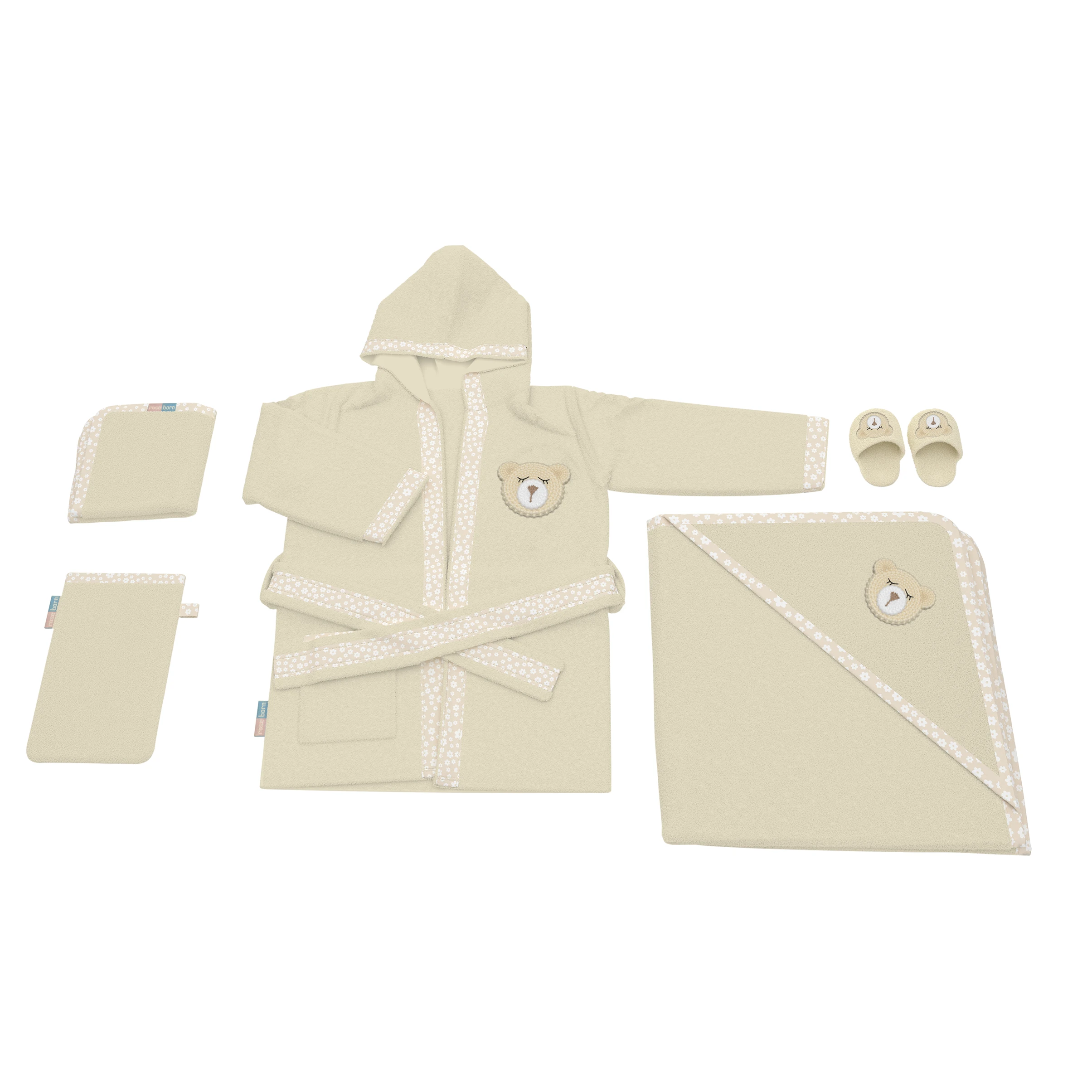سرویس حوله پنج تکه Cotton Bear